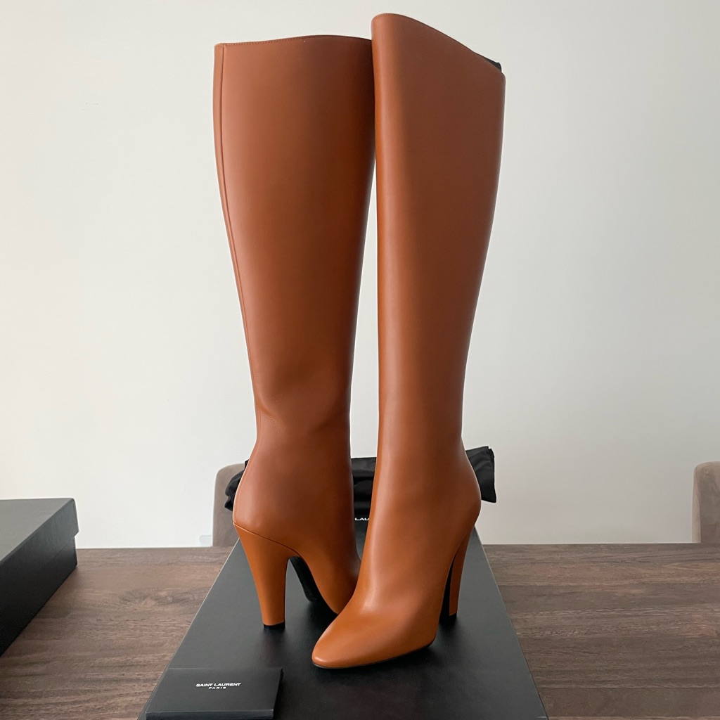 Saint Laurent Tall Leather Boots